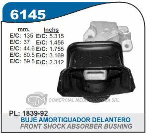 SOPORTE DE MOTOR CAPEMI PEUGEOT 307/PARTNER / CITROEN C4/BERLINGO 1.6 16V TU5JP4 SOP