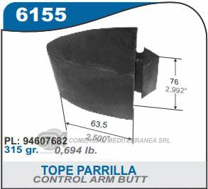 BUJE DE SUSPENSION CAPEMI CHEVROLET SILVERADO TOPE PARRILLA INFERIOR DELANTERA