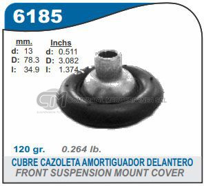 CAZOLETA SUSPENSION FORD FIESTA . KA CUBRE CAZOLETA DE AMORT