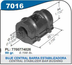BUJES SUSPENSION RENAULT R21 TRAFFIC