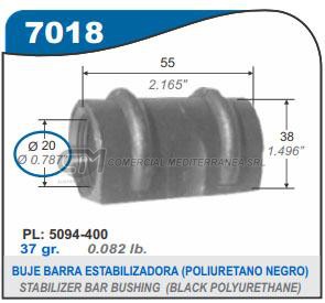 BUJES SUSPENSION PEUGEOT 205