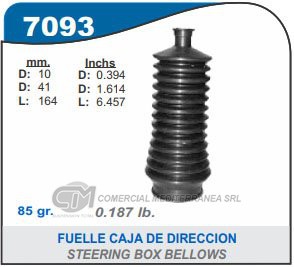 FUELLE DE DIRECCION CAPEMI RENAULT MEGANE/KANGOO/CLIO 2 FUELLE CAJA DIRECCION