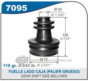 FUELLE DE TRANSMISION CAPEMI RENAULT R18/TRAFIC FUELLE LADAO CAJA - PALIER GRUE