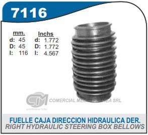 FUELLE DE TRANSMISION CAPEMI PEUGEOT 306/405/406/605 FUELLE CAJA DE DIRECCION HIDRAULICA