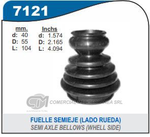 FUELLE DE TRANSMISION CAPEMI VOLKSWAGEN GOLF/POLO CLASSIC/CADDY/PASSAT / SEAT CORDOBA/TOL