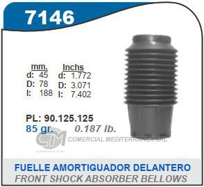 FUELLE DE TRANSMISION CAPEMI FIAT DUCATO / PEUGEOT BOXER / CITROEN JUMPER 1.9 D-2.8 HDI F