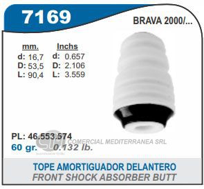 FUELLE DE TRANSMISION CAPEMI FIAT MAREA 1.8-2.4 98-07/BRAVO 2.0 99-01/BRAVA 00-03 TOPE AM