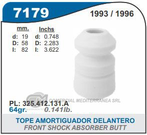 FUELLE DE TRANSMISION CAPEMI FORD ESCORT 94-96/ORION 93-97 / VOLKSWAGEN POINTER 94-97 TOP