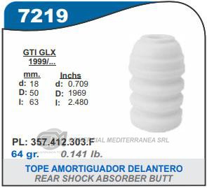 FUELLE DE TRANSMISION CAPEMI VOLKSWAGEN BORA 00-03/GOLF II 90-94/PASSAT VARIANT 2.0 95-97