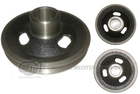 POLEA CIGÜEÑAL PEUGEOT MODELO 69.MOTOR 2000.