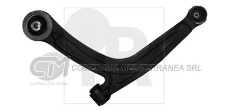 PARRILLA FIAT 500 BRAZO DELANTERO IZQUIERDO COMPLETO FORJADA