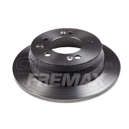 DISCO DE FRENO FREMAX HYUNDAI I30 08 .. TRASERO SOLIDO