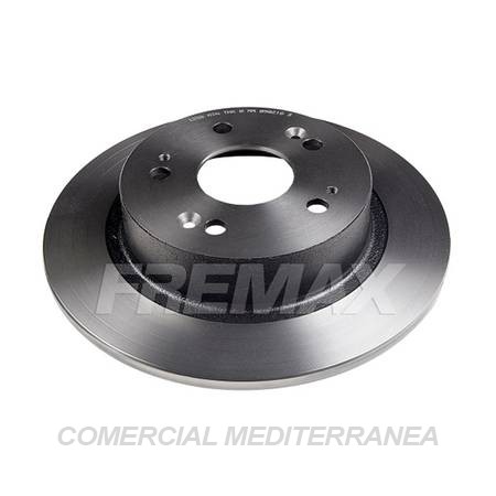 DISCO DE FRENO FREMAX HONDA ACCORD 08 09 TRASERO SOLIDO