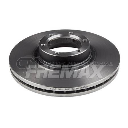 DISCO DE FRENO FREMAX RENAULT TRAFFIC DELANTERO VENTILADO DIAM