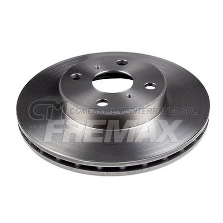 DISCO DE FRENO FREMAX TOYOTA COROLLA 89 92 DELANTERA VENT.