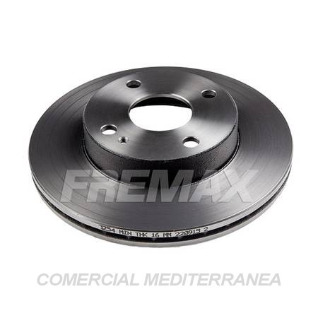 DISCO DE FRENO FREMAX MAZDA 323 MX5 89 94 DEL.VENTIL.