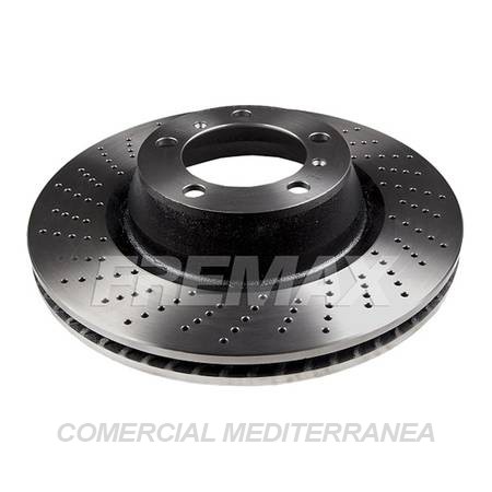 DISCO DE FRENO FREMAX PORSCHE 911 2007 .. TRASERO VENTILADO