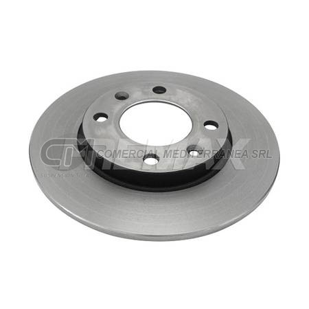 DISCO DE FRENO FREMAX PEUGEOT 206 306 TRASERO SOLIDO DIAMETRO: