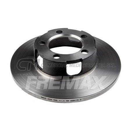 DISCO DE FRENO FREMAX FORD FALCON DELANTERO SOLIDO DIAMETRO: 2