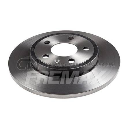 DISCO DE FRENO FREMAX AUDI A4 04 .. 1.6 1.8 T 1.9 TDI TRASERO