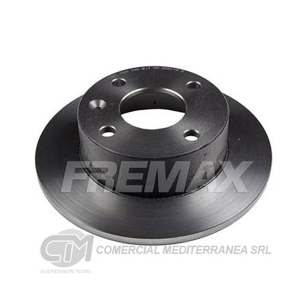 DISCO DE FRENO FREMAX FORD ESCORT ... 99 DELANT SOLIDO