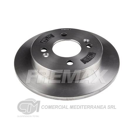 DISCO DE FRENO FREMAX HYUNDAI I10 1.1 I10 1.1 CRDI I10 1.1 1