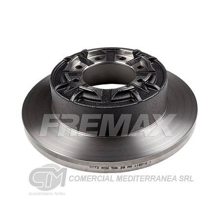 DISCO DE FRENO FREMAX IVECO NEW DAILY 35.10 35.12 49.12 96 99