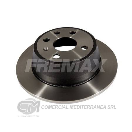 DISCO DE FRENO FREMAX CHEVROLET MERIVA 03 .. TRASERO SOLIDO DI