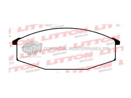 PASTILLA DE FRENOS LITTON DATSUN 280 DELANTERA / TOYOTA PICK UP 80