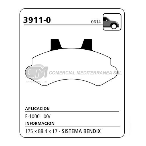 PASTILLA DE FRENOS LITTON CHEVROLET SILVERADO HD/STD/DLX TURBO 4.2