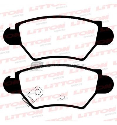 PASTILLA DE FRENOS LITTON CHEVROLET ASTRA 1.4 16V 98/..1.2 16V 00/