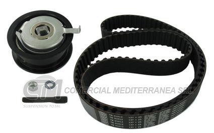 KIT DISTRIBUCION TENSOR+CORREA SKF VOLKSWAGEN GOL/POLO/SAVEIRO/GOLF MOTOR 1