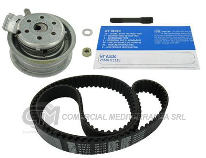 KIT DISTRIBUCION TENSOR+CORREA SKF VOLKSWAGEN GOLF 1.6 16V MOTOR AEH/AKL