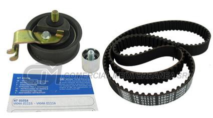 KIT DISTRIBUCION TENSOR+CORREA SKF VOLKSWAGEN GOLF IV/BORA 1.8T /NEW BEETLE