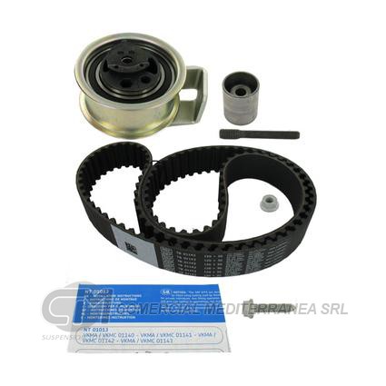 KIT DISTRIBUCION TENSOR+CORREA SKF AUDI A3 - VOLKSWAGEN BORA-PASSAT 1.9 TDI