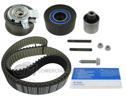 KIT DISTRIBUCION TENSOR+CORREA SKF VOLKSWAGEN BORA/GOLF V - AUDI A3 05/.. 2
