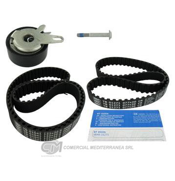 KIT DISTRIBUCION TENSOR+CORREA SKF