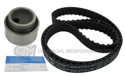 KIT DISTRIBUCION TENSOR+CORREA SKF FIAT DUNA/UNO/REGATTA 1.5