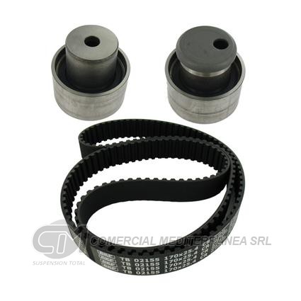 KIT DISTRIBUCION TENSOR+CORREA SKF FIAT DUCATO 1.9 D 92/95