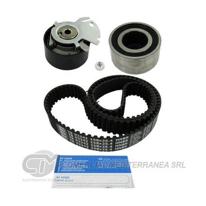 KIT DISTRIBUCION TENSOR+CORREA SKF FIAT PALIO / SIENA / MAREA 1.6 16V MOTOR