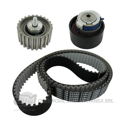 KIT DISTRIBUCION TENSOR+CORREA SKF FIAT DUCATO - CITROEN JUMPER - PEUGEOT B