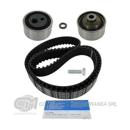 KIT DISTRIBUCION TENSOR+CORREA SKF PEUGEOT 106/CITROEN SAXO / AX 1.5 DIESEL
