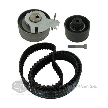 KIT DISTRIBUCION TENSOR+CORREA SKF PEUGEOT 206/307/PARTNER 1.6 16V TU5JP4