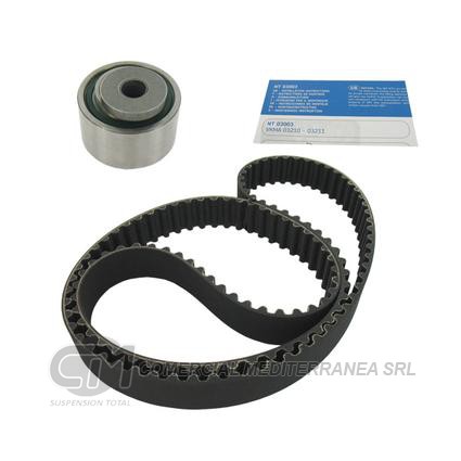 KIT DISTRIBUCION TENSOR+CORREA SKF PEUGEOT 405 - CITROEN BX