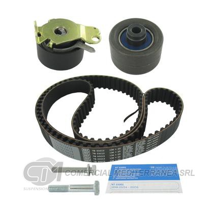 KIT DISTRIBUCION TENSOR+CORREA SKF PEUGEOT 306 1.8 16V XU7JP4