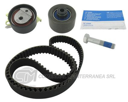 KIT DISTRIBUCION TENSOR+CORREA SKF PEUGEOT 206/307/406/407 2.0 16V