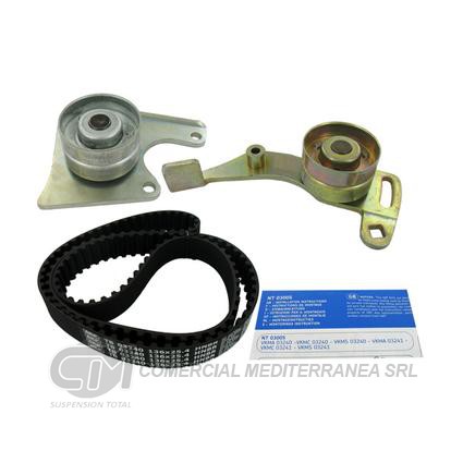 KIT DISTRIBUCION TENSOR+CORREA SKF PEUGEOT 306-1.9D-TD 02/405 -1992 BOXER/E