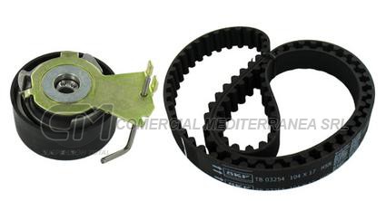 KIT DISTRIBUCION TENSOR+CORREA SKF PEUGEOT 206/207/307 PARTNER 1.4 8V / 1.6