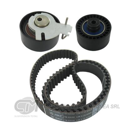 KIT DISTRIBUCION TENSOR+CORREA SKF PEUGEOT 206/207/306 - CITROEN C3/C4/XSAR