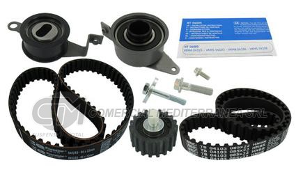 KIT DISTRIBUCION TENSOR+CORREA SKF FORD FIESTA 1.8 D 94/96 (ESPANOL)